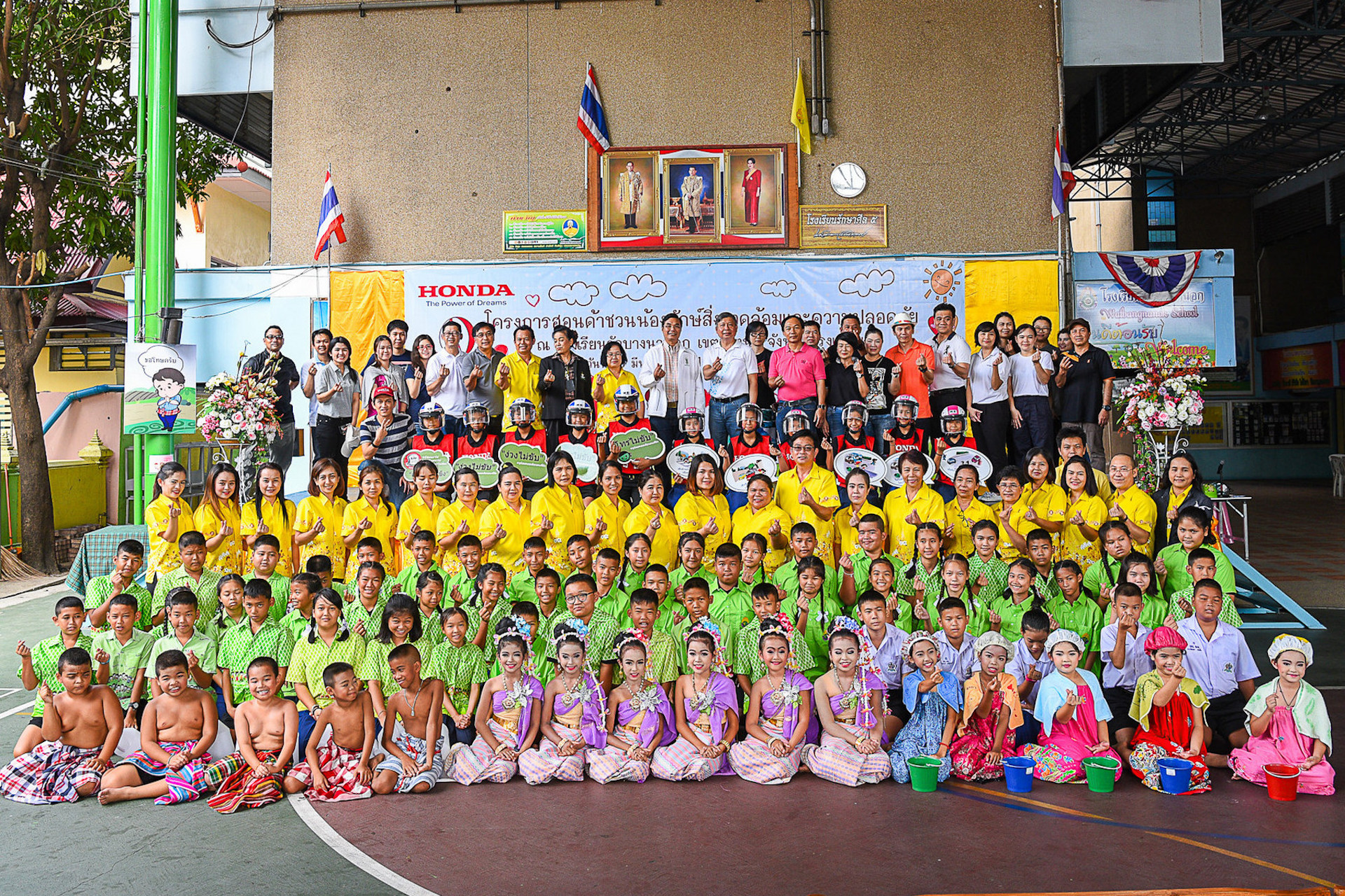 ฮอนด้า ต่อยอดภารกิจปลูกจิตสำนึกรักษ์สิ่งแวดล้อมและส่งเสริมความปลอดภัยให้เยาวชนไทย
ในโครงการ “โรงเรียนสร้างสรรค์สิ่งแวดล้อมและความปลอดภัยกับฮอนด้า”
